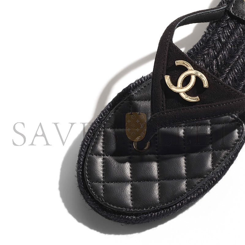 CHANEL COCO BEACH SANDALS G46336